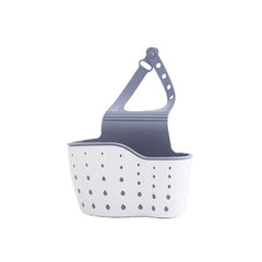 Kitchen Sink Sponge Storage Rack Hang Sponge Brush and Drain Basket Organization