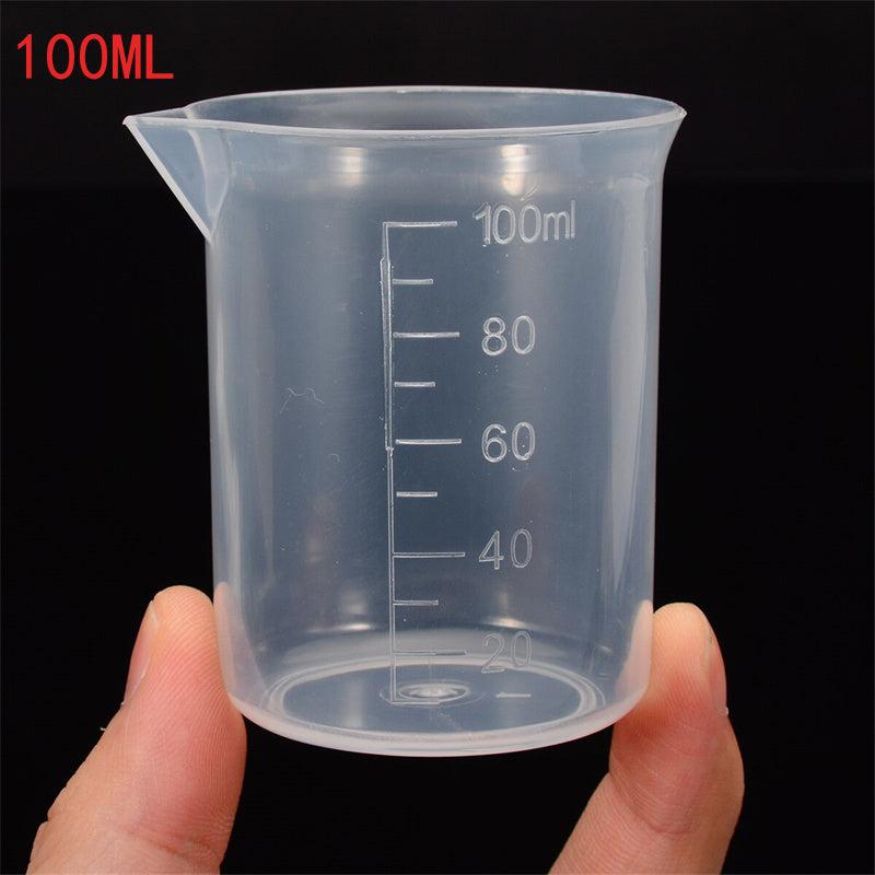 3pcs 100 ml Measuring Cup for Epoxy Resin Silicone Making