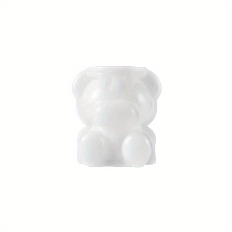 Cartoon Bear Ice Tray Mold Coffee Milk Tea Cola Silicone Ice Bear Mold