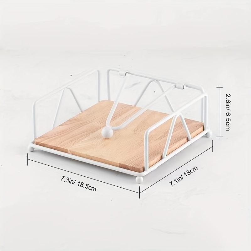 Flat Metal Napkin Holder Modern Napkin Holder For Kitchen & Dinning Table