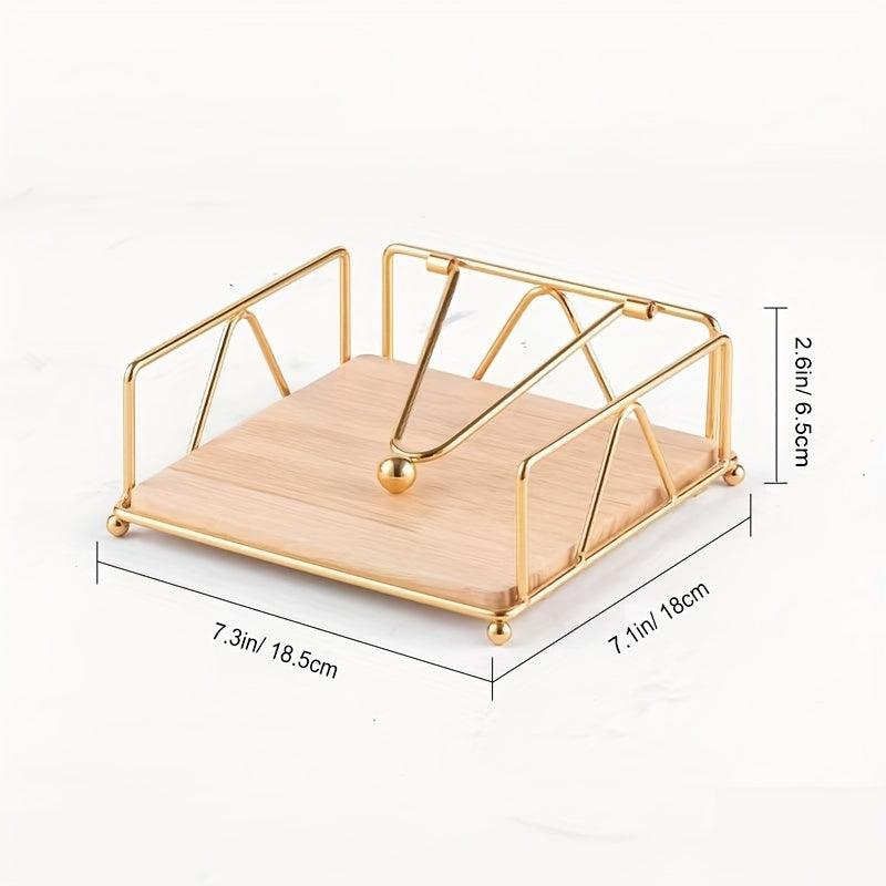 Flat Metal Napkin Holder Modern Napkin Holder For Kitchen & Dinning Table