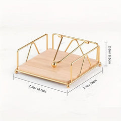 Flat Metal Napkin Holder Modern Napkin Holder For Kitchen & Dinning Table