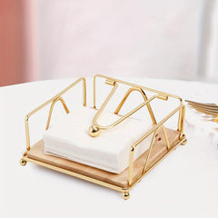 Flat Metal Napkin Holder Modern Napkin Holder For Kitchen & Dinning Table
