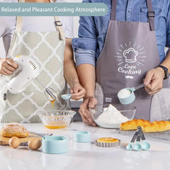8pcs Stainless Steel Measuring Spoon Set with Scale for Accurate Measurements