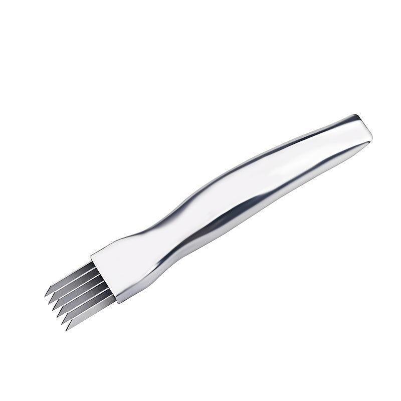 Stainless Steel Green Onion Cutter Shredder for Easy Slices