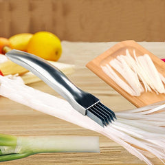Stainless Steel Green Onion Cutter Shredder for Easy Slices