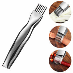 Stainless Steel Green Onion Cutter Shredder for Easy Slices