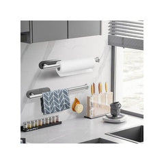 Adhesive Paper Towel Holder Stainless Steel