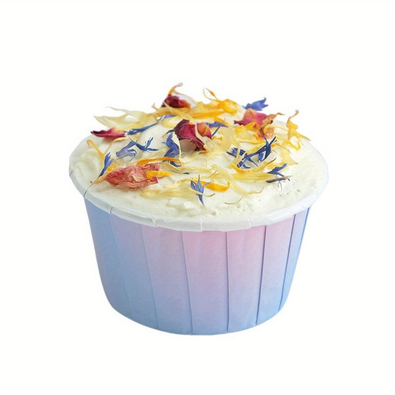 50pcs Gradient Disposable Muffin Cups for Cupcakes and Muffins