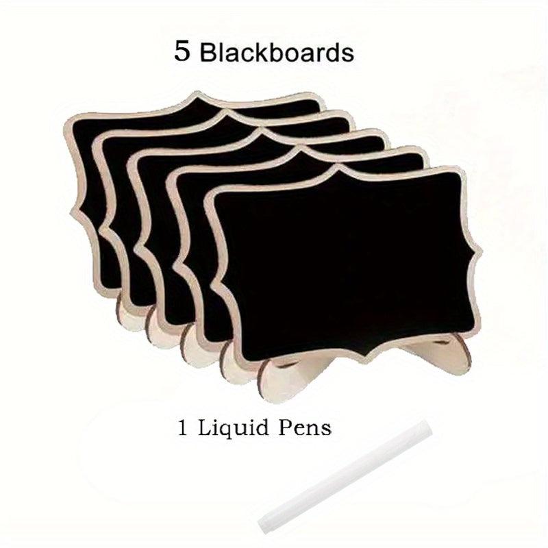 10pcs Mini Chalkboard Signs Cheese Markers Creative Food Signs For Party