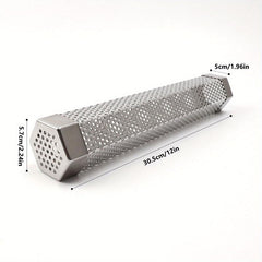 Stainless Steel Smoked Tube for Pellet Smokers - Perfect BBQ Accessory