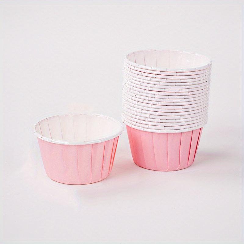 Gradient Muffin Cups Cake Paper Cups Home Dessert Cups - Pack of 50
