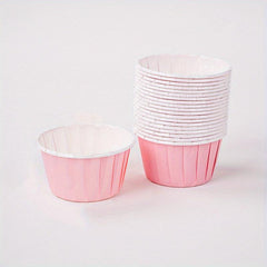 Gradient Muffin Cups Cake Paper Cups Home Dessert Cups - Pack of 50