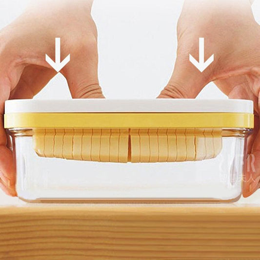 2-In-1 Butter Slicer Storage Box with Lid