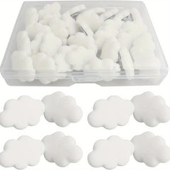30pcs Cloud Push Pins for Hanging Posters Memo DIY Craft Office School Supplies