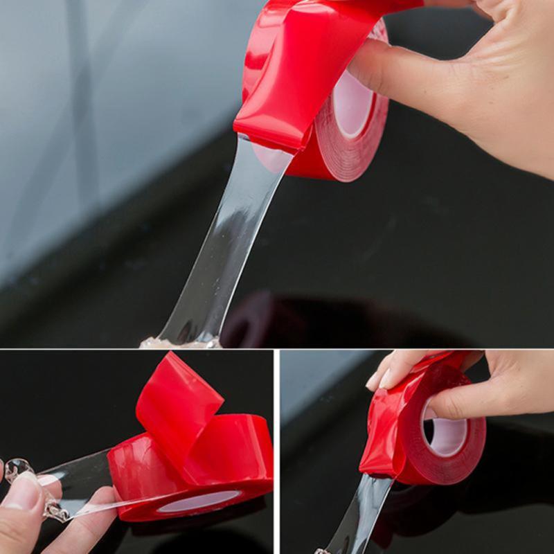 3m x 12mm Clear Acrylic Foam Adhesive Tape