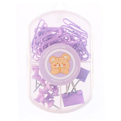 Paper Clip Ticket Holder Pushpin Three in One Combination Storage Set