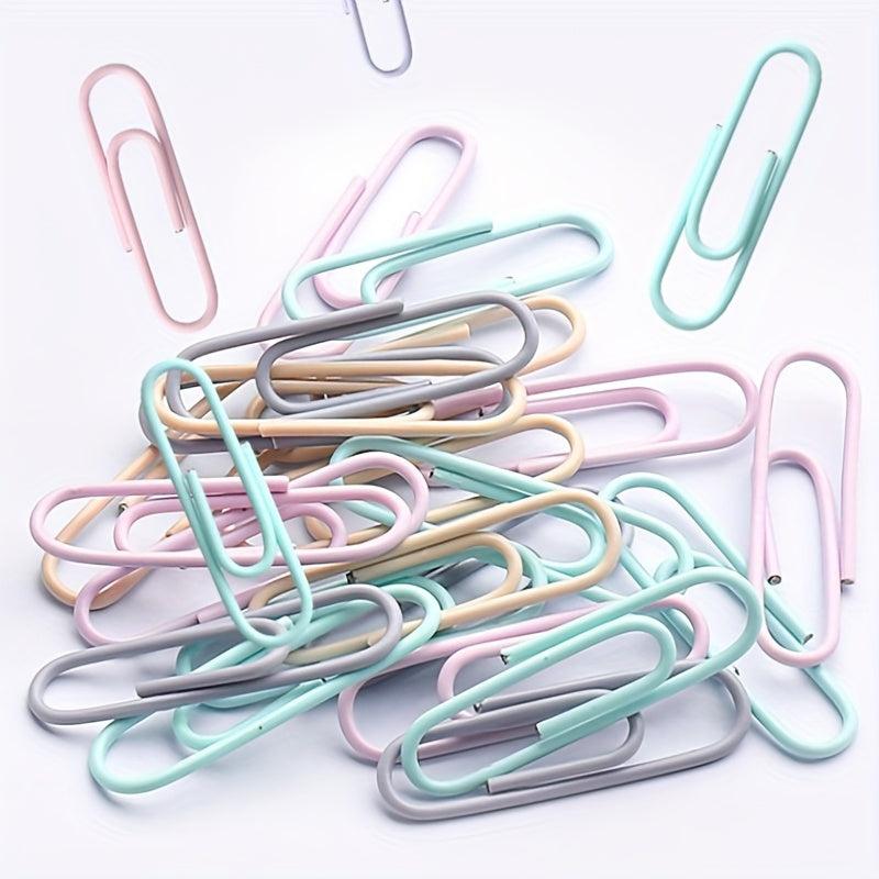 Morandi Colored Paper Clip 160 Pieces 29mm Financial Office Supplies