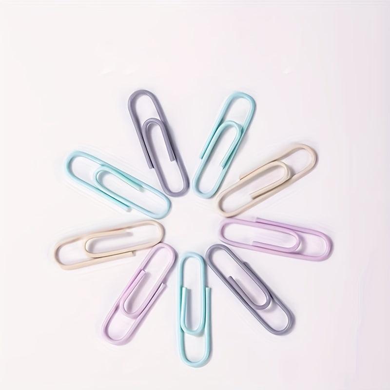 Morandi Colored Paper Clip 160 Pieces 29mm Financial Office Supplies