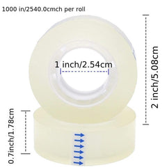 Transparent Gloss Tape 2540 0 Cm with Replacement Pack