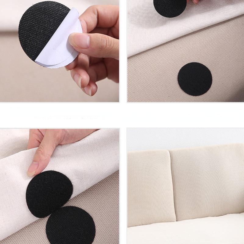 12pcs Quilt Non-slip Fixer Sofa Cushion Bed Sheet Universal Patch