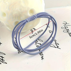 1pc 33 Rubber Bands Strong Elastic Band Loop Office Supplies