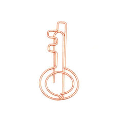 20pcs Metal Paper Clips Bookmarks For Office Notebook Accessory