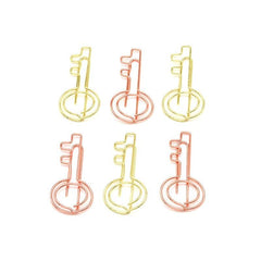 20pcs Metal Paper Clips Bookmarks For Office Notebook Accessory