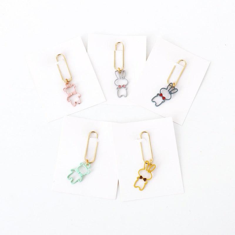 10pcs Animal Shaped Paper Clip Office Supplies