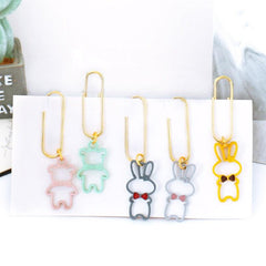 10pcs Animal Shaped Paper Clip Office Supplies
