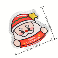 1pc Cartoon Christmas Acrylic Clip DIY Snack Seal Open Clip