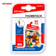 100 Packs Steel Thumb Tacks Push Pins Silver for Office & School