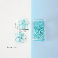 10 Pack Metal Paper Clips Cartoon Shaped Colorful Animal Clips