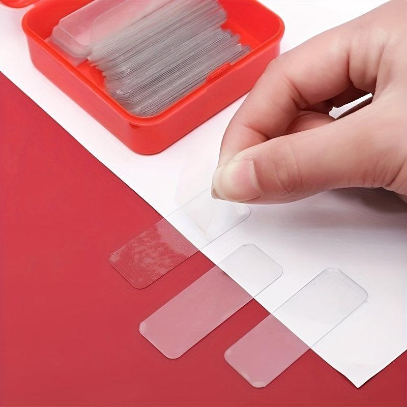 Transparent Double Sided Tape 720 Sheets with Storage Box