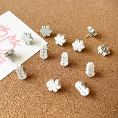 20pcs Cork Board Nails Thumb Nails With Storage Box Office Home Classroom