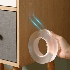 Transparent Nano Tape Washable Reusable Double Sided Adhesive