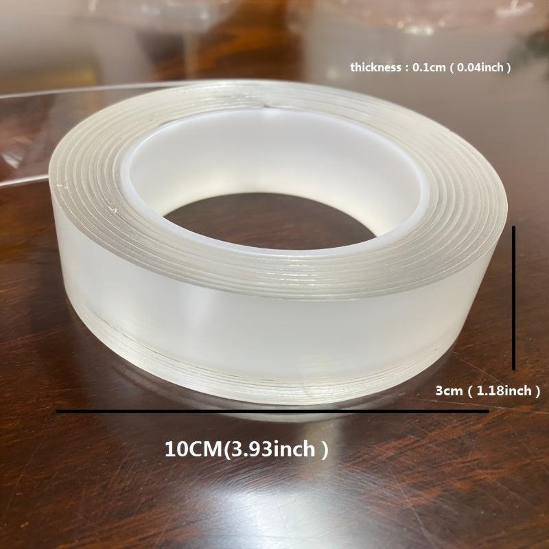 Transparent Nano Tape Washable Reusable Double Sided Adhesive