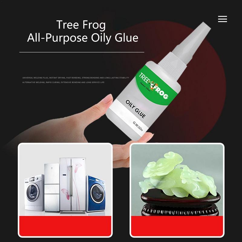 Tree Frog Oily Glue Welding Glue High Strength Universal Adhesive Glue
