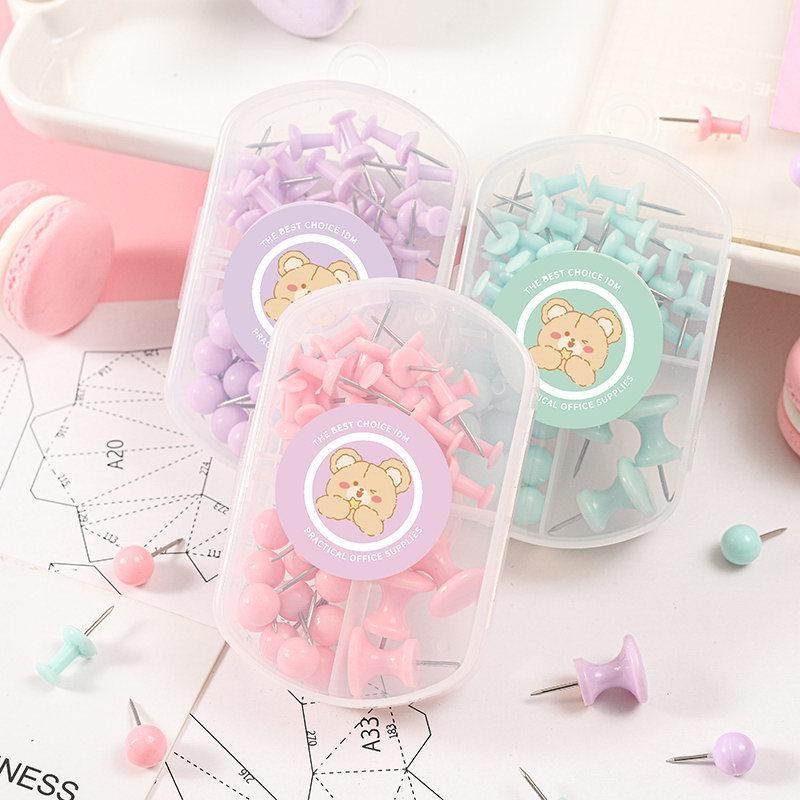Macaron & Earth Nails Student Stationery Set