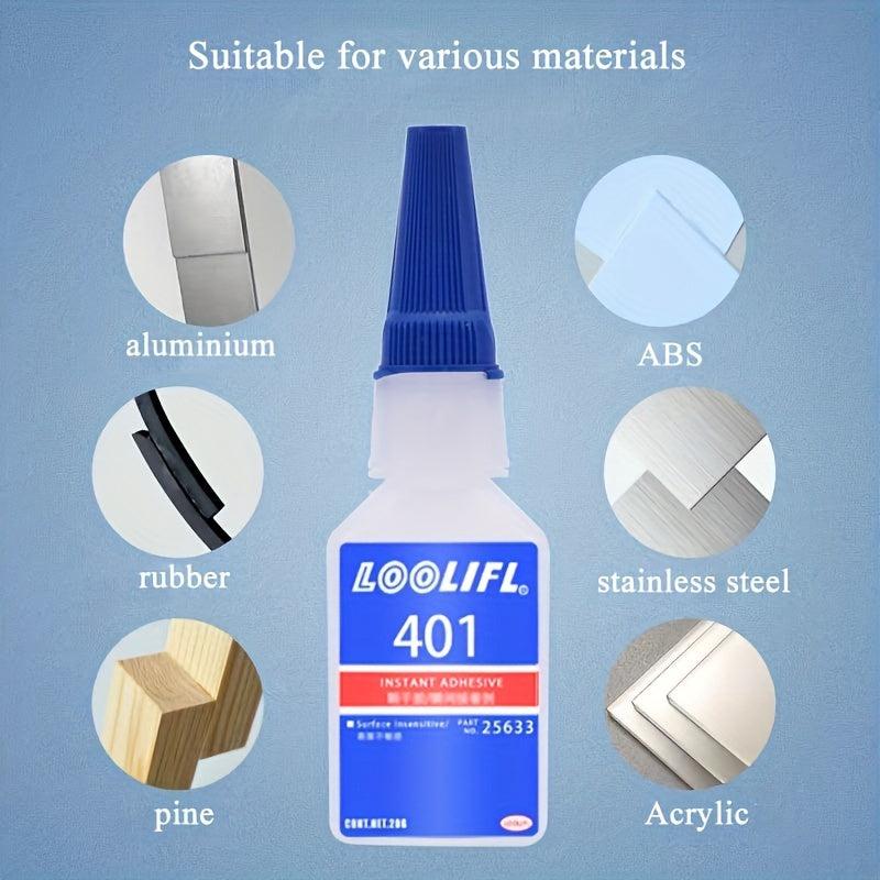 LOOLIFL401 Strong Adhesive Shoe Repair Waterproof 414 Plastic S