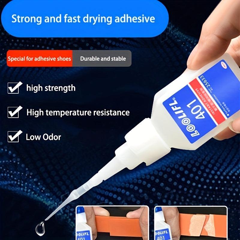 LOOLIFL401 Strong Adhesive Shoe Repair Waterproof 414 Plastic S