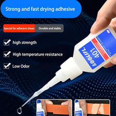 LOOLIFL401 Strong Adhesive Shoe Repair Waterproof 414 Plastic S