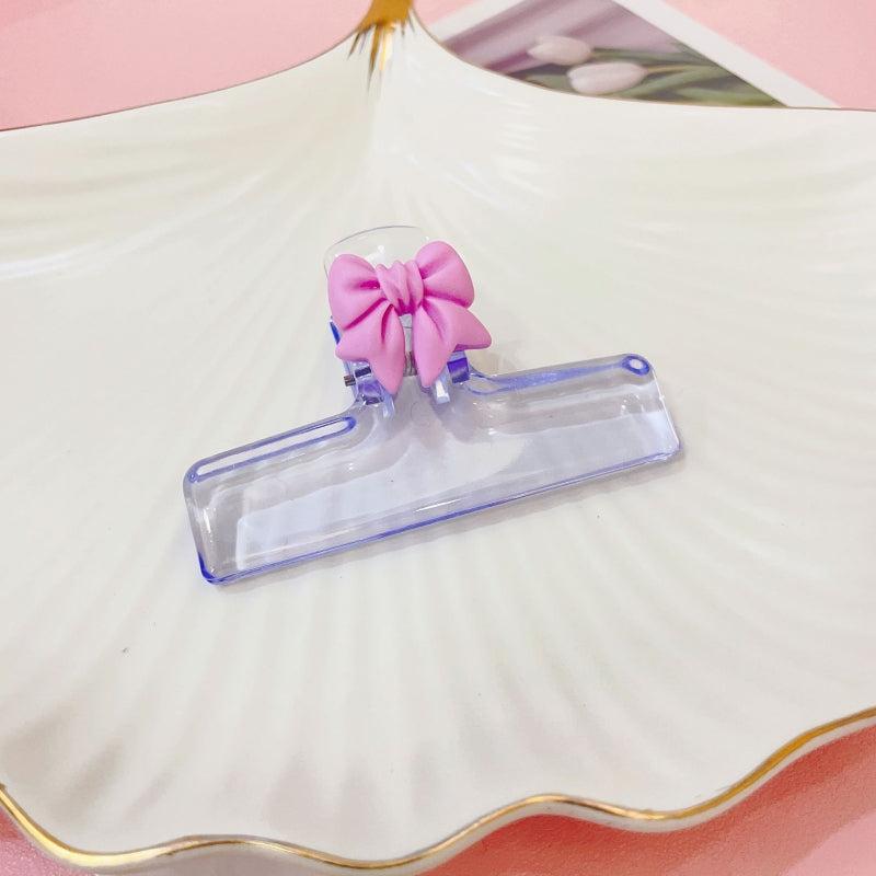 Cute Cartoon Stationery Clips for Test Paper Book