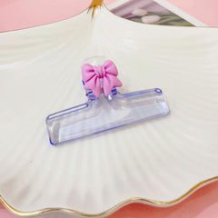 Cute Cartoon Stationery Clips for Test Paper Book