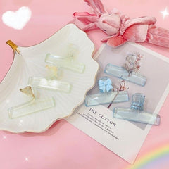 Cute Cartoon Stationery Clips for Test Paper Book