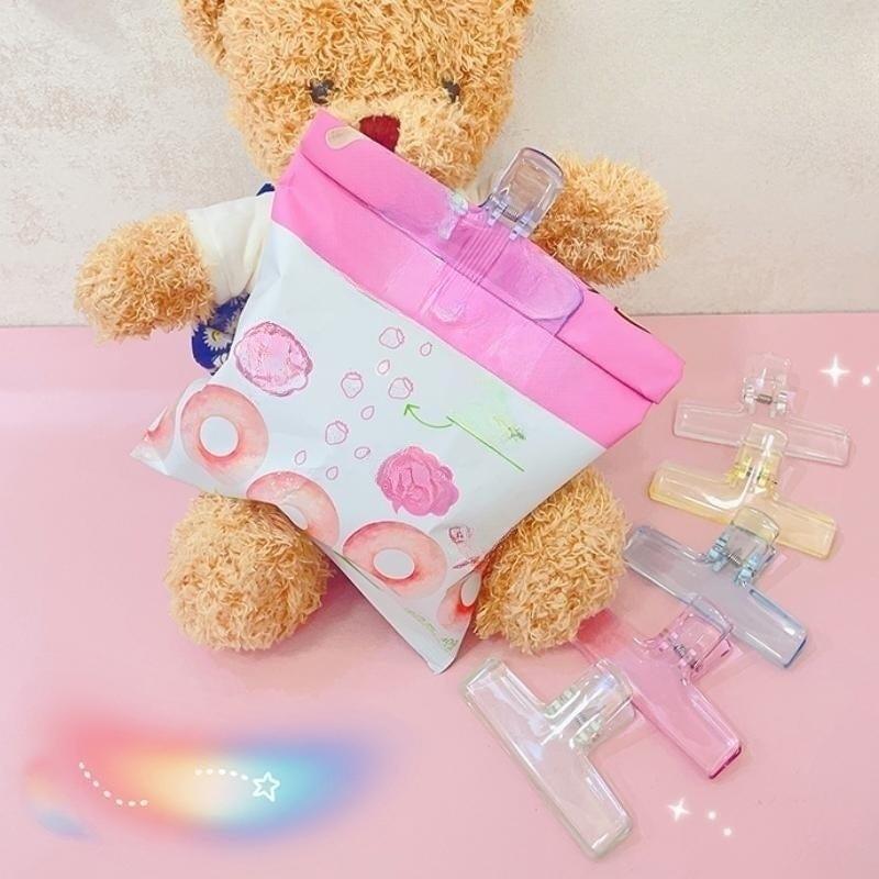 Cute Cartoon Stationery Clips for Test Paper Book