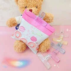 Cute Cartoon Stationery Clips for Test Paper Book