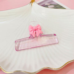 Cute Cartoon Stationery Clips for Test Paper Book