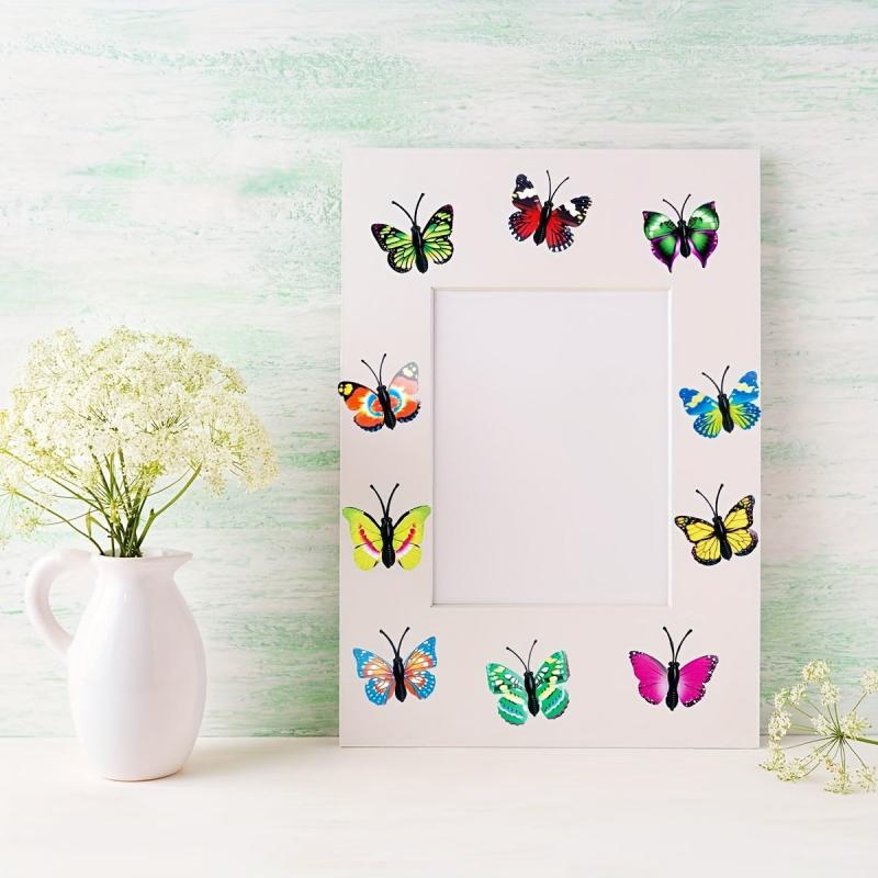 20pcs Butterfly Push Pins Colorful Decorative Push Pins
