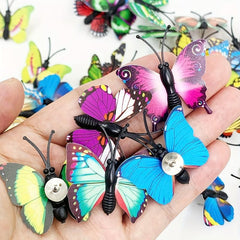20pcs Butterfly Push Pins Colorful Decorative Push Pins